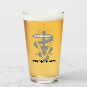 Verre Badass Vétérinaire Certifié - À Porter