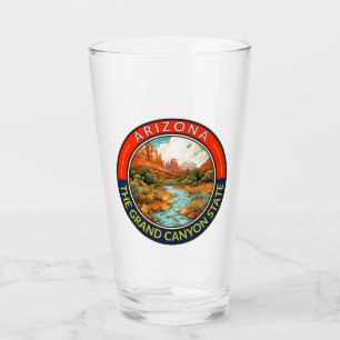 Verre Badge d'art de voyage en Arizona