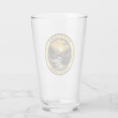 Verre Badge d'art de voyage Keystone State Park Pennsylv (Dos)