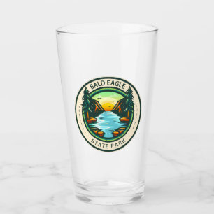 Verre Badge de Bald Eagle State Park Pennsylvania