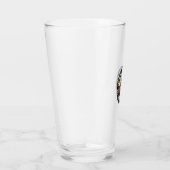 Verre Badge de citrouille de vampire faisant pousser mes (Droite)