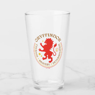 Verre Badge de la Fierté de la maison de lion rouge GRYF