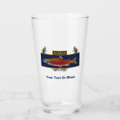 Verre Badge du pêcheur de combat de l'Alaska (Devant)