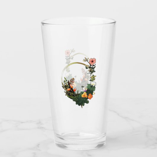 Verre Bague à fleurs (Dos)