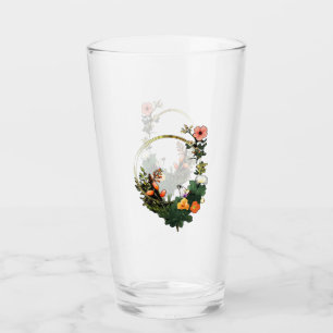 Verre Bague à fleurs
