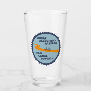 Verre Bague de chaîne de canal C&O du passage Great Alle