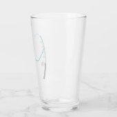 Verre Baguette de pêche à la mouche et bobine combo (Gauche)