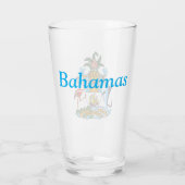 Verre Bahamas avec armoiries (Paradis des Caraïbes) (Dos)