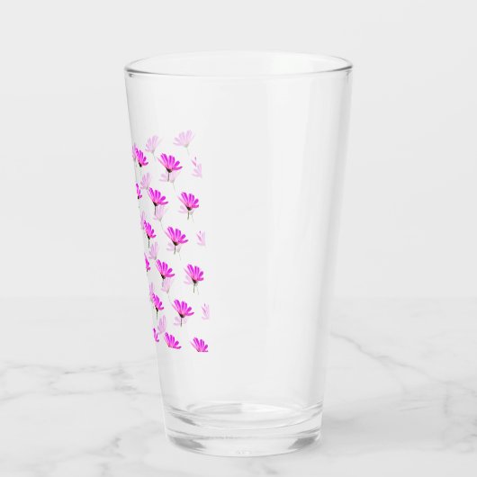 Verre Baise rose (Gauche)