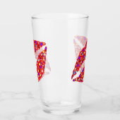 Verre Baiser Flirty de lèvres d'amour de Valentine (Gauche)