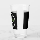 Verre baiser personnalisé, unique, élégant et minimalist (Gauche)