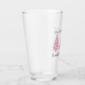Verre Baisers d'hiver et wis de flocon (Droite)