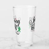 Verre Baking Spiritueux | Fun de Noël (Gauche)