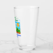 Verre Balade d'anniversaire Tropical Beach Vacances Poin (Gauche)