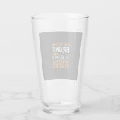 Verre Balai d'Halloween de professeur de maths drôle (Dos)