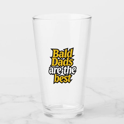 Verre bald dads are the best (Devant)