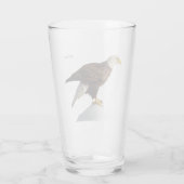 Verre Bald Eagle (Dos)