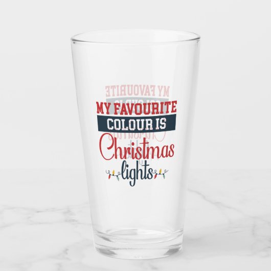 Verre Balise cadeau (Devant)