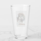 Verre balle photo mariage gravée (Dos)