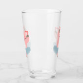 Verre Ballerina Cochon de Carton mignon (Gauche)