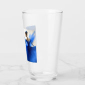 Verre Ballet élégant en bleu indigo (Gauche)