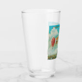 Verre Balloquer sur Paris Art Vintage voyage (Droite)
