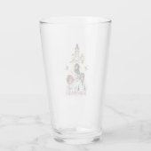 Verre BANANAZA : Équipe de singes de l'espace (Dos)