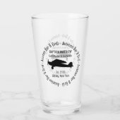 Verre Bar de l'aviation et Grill Drinkware Pint Beer Dri (Dos)