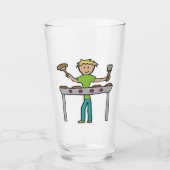 Verre Barbecue Grillmaster BBQ (Devant)