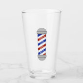 Verre Barbershop Barber Pot pièces Coupe (Devant)
