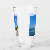 Verre Barnegat Lighthouse, New Jersey Pint Glass (Gauche)