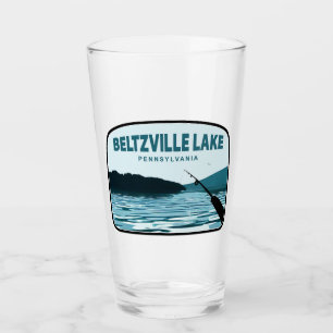 Verre Barre de pêche Beltzville Lake Pennsylvanie