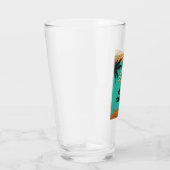 Verre Barre Tiki rétro avec nom (Droite)
