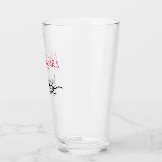 Verre Barware Tumbler avec conception de poivron chaud (Gauche)