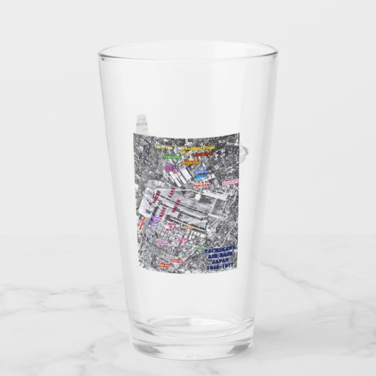 Verre Base aérienne Japon C-124 de Tachikawa (Dos)