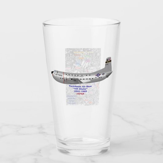 Verre Base aérienne Japon C-124 de Tachikawa (Devant)
