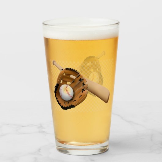 Verre Baseball (Devant (rempli))