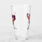 Verre Baseball en feu. (Gauche)