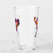 Verre Baseball en feu. (Droite)