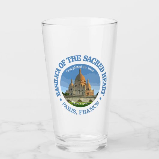 Verre Basilique du Sacré-Coeur (Devant)