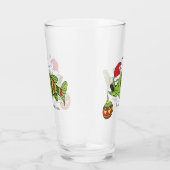 Verre Basse de Noël amusant Pêche Poisson Cute Cartoon (Droite)