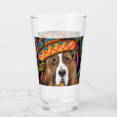 VERRE BASSETHOUND (Dos)