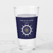 Verre Bateau à roue Capitaine Bateau à tambours Bière So (Dos)