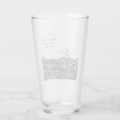 Verre Bateau en papier dessiné (Dos)