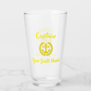 Verre Bateaux nautiques nom d'ancre capitaines