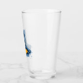 Verre Batman Bust brisé Avec Logo Or (Gauche)