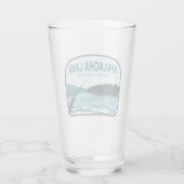 Verre Bâton de pêche du lac Apalachia North Carolina (Dos)