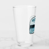 Verre Bâton de pêche du lac Belews en Caroline du Nord (Droite)