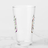 Verre Bâtons de hockey colorés (Gauche)