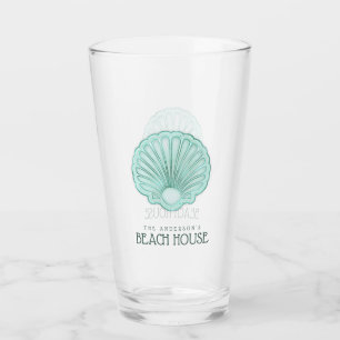 Verre Beach House Clam Shell Aqua Blue ID623